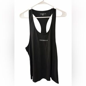 YoungLA Women's Classic Black Tank Top Medium